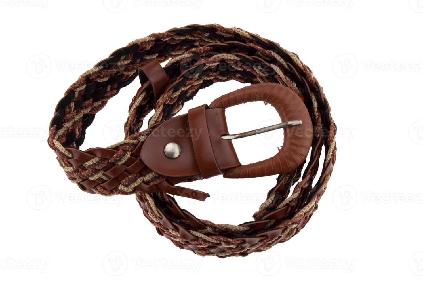 7509 Brown belt isolated on a transparent background photo