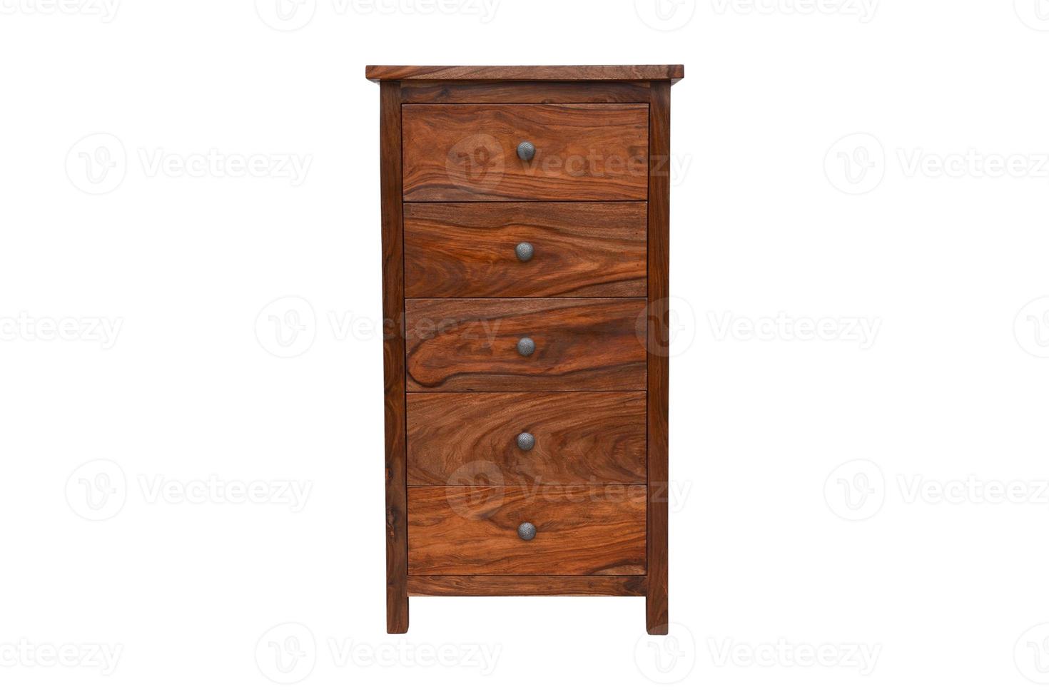 37 Wooden storage cabinet isolated on a transparent background photo