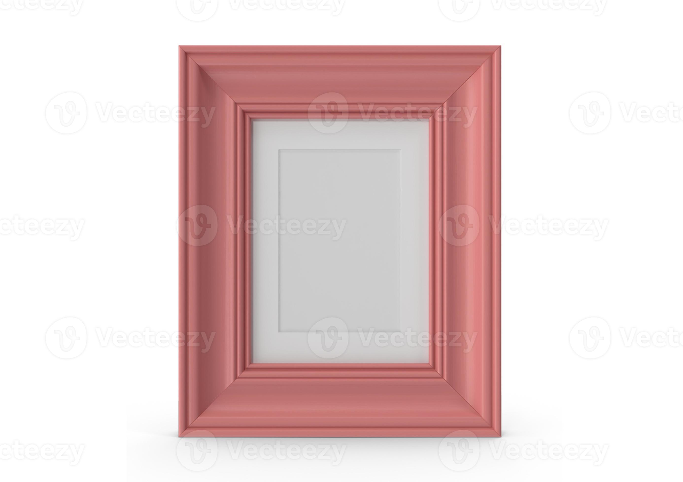 2229 Pink picture frame isolated on a transparent background 20223734