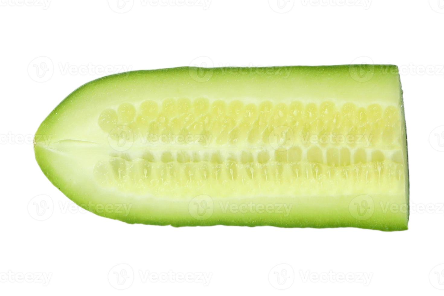 3100 Vegetables green cucumber isolated on a transparent background photo
