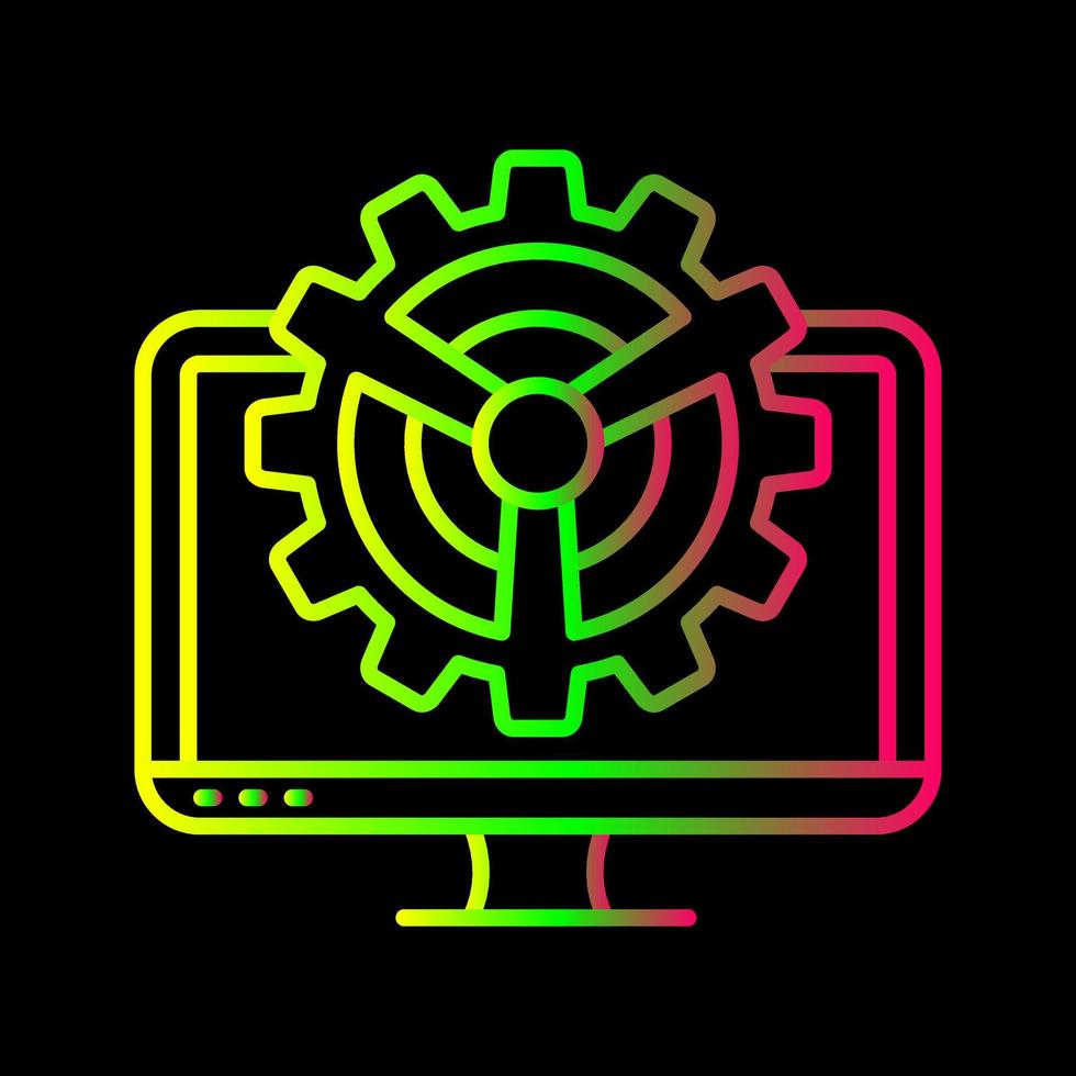 Monitor Vector Icon