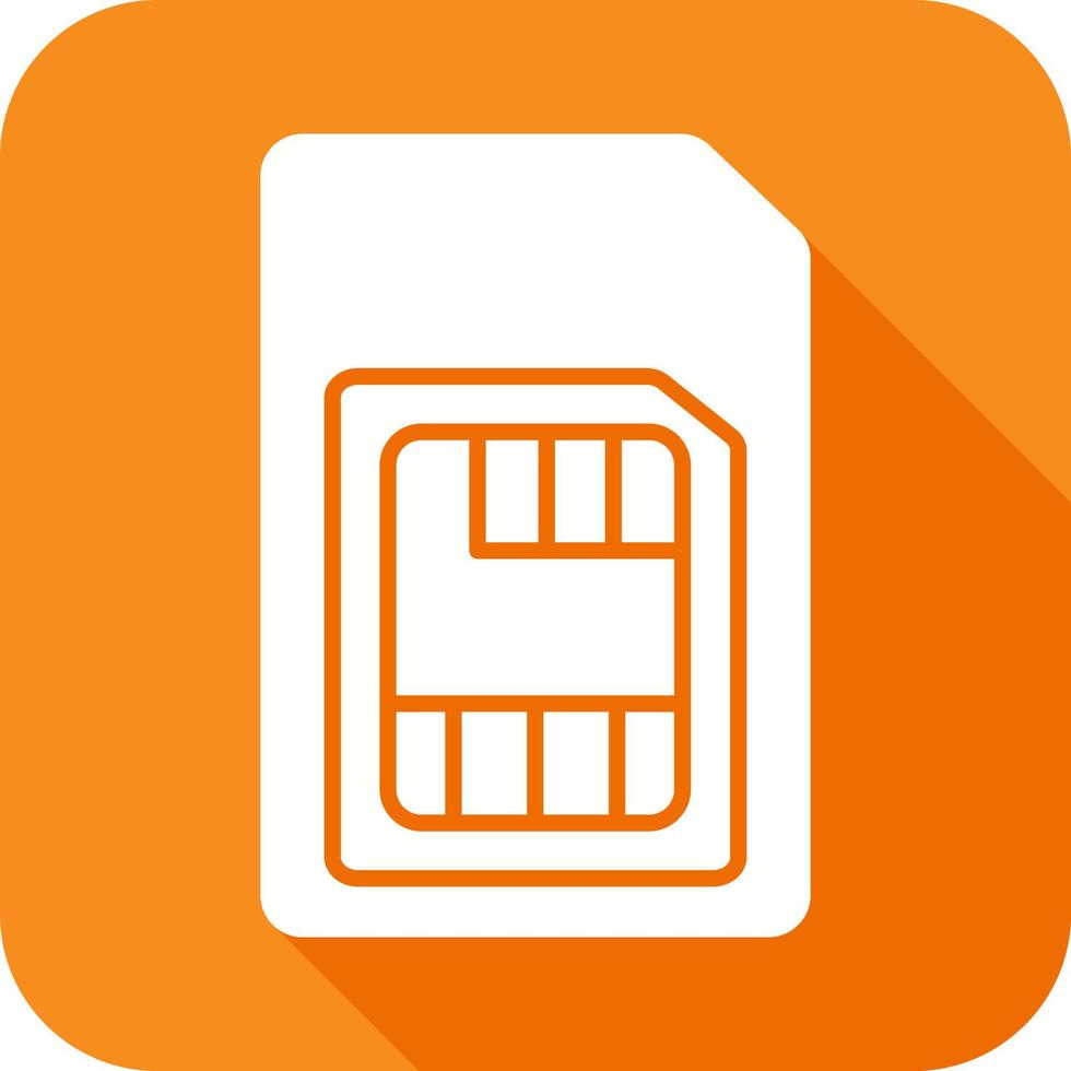 Sim Card Vector Icon