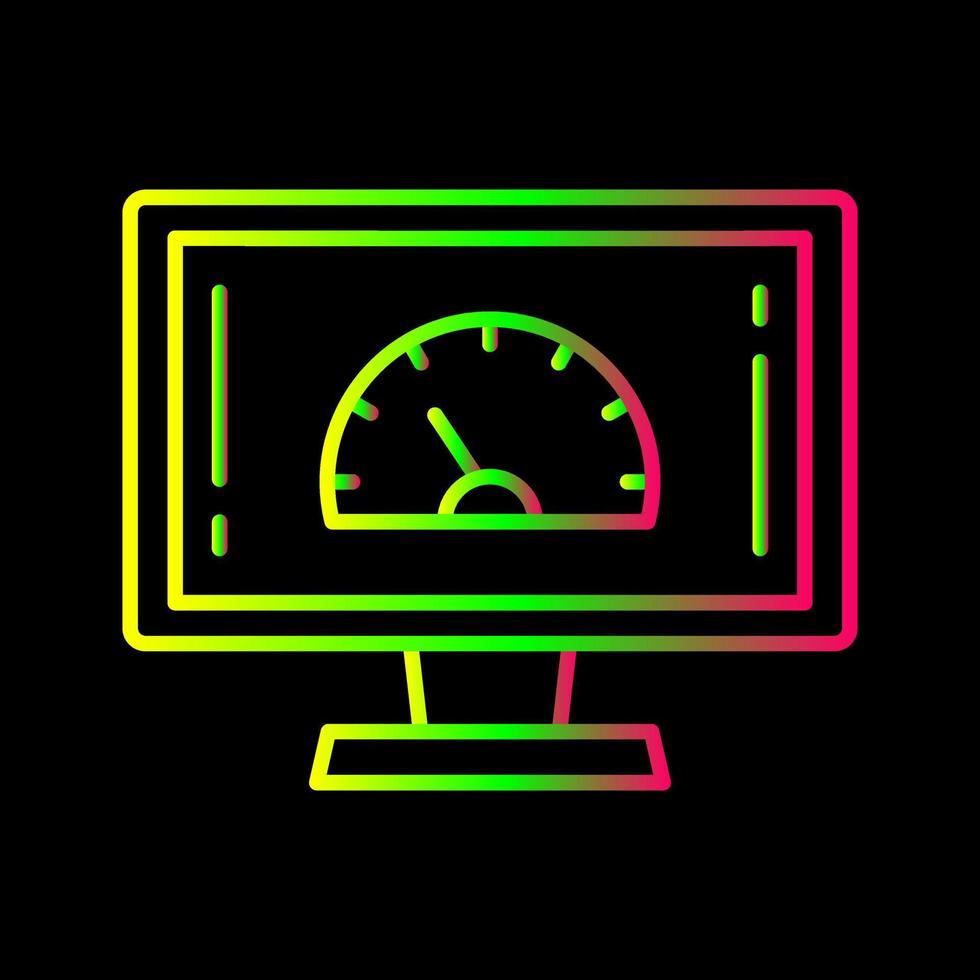 Speed Test Vector Icon