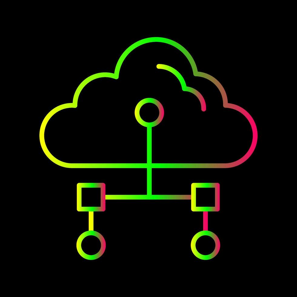 Internet Cloud Vector Icon