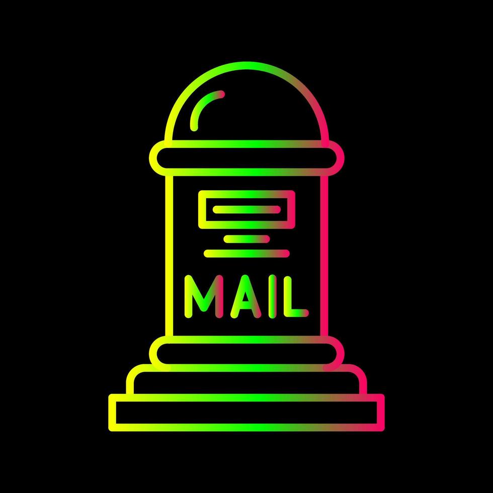 Mail Box Vector Icon