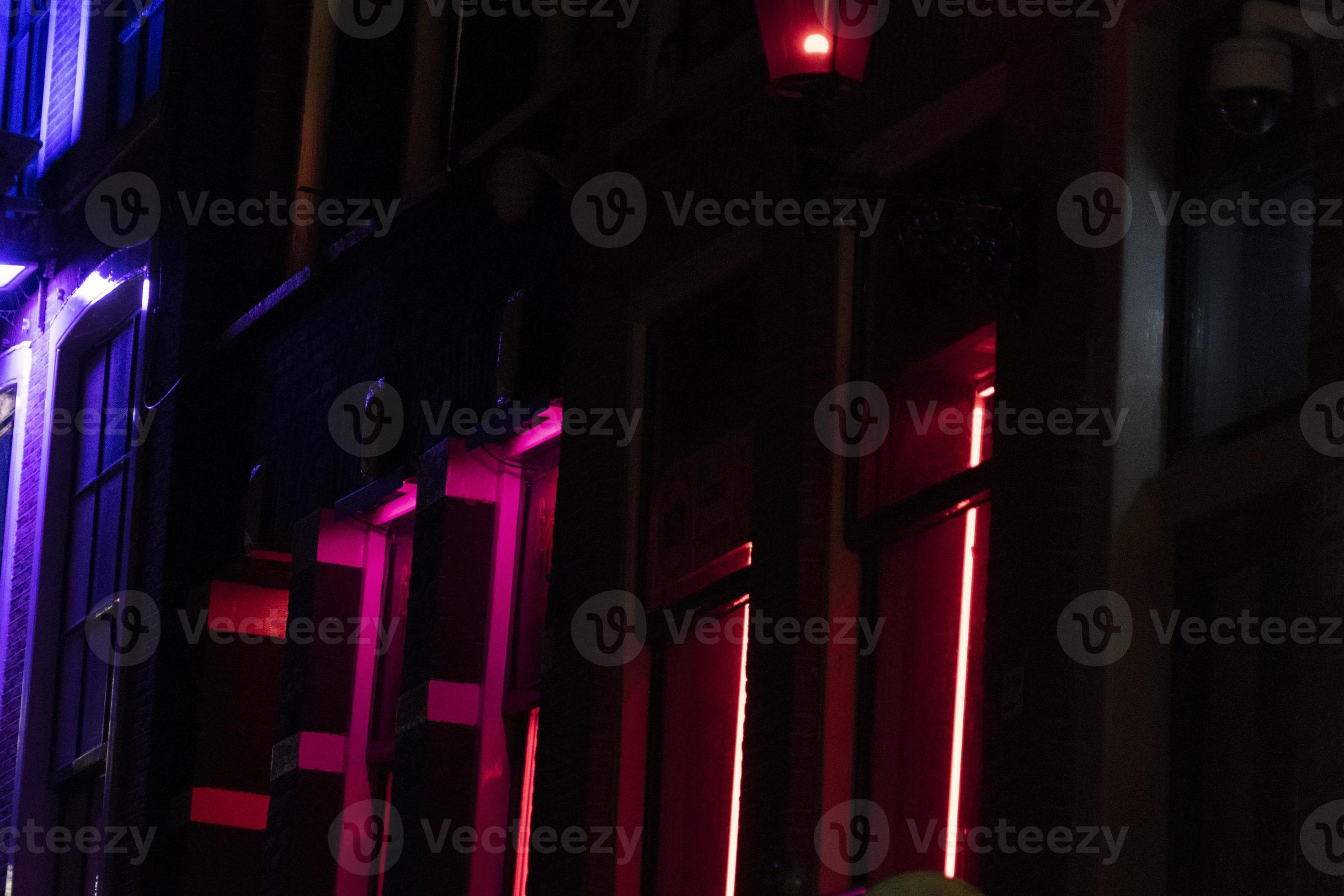 Amsterdam red light district 20225605 Stock Photo at Vecteezy