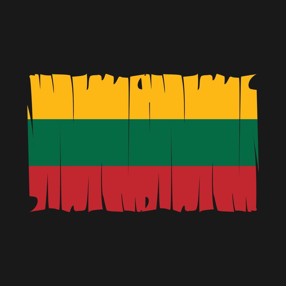 Lithuania Flag Vector