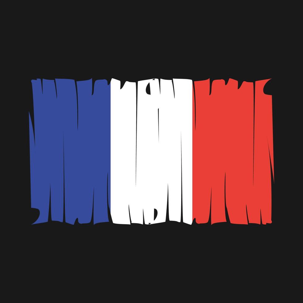 France Flag Vector