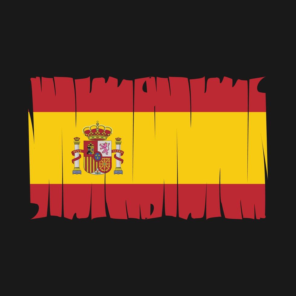 vector de bandera de españa