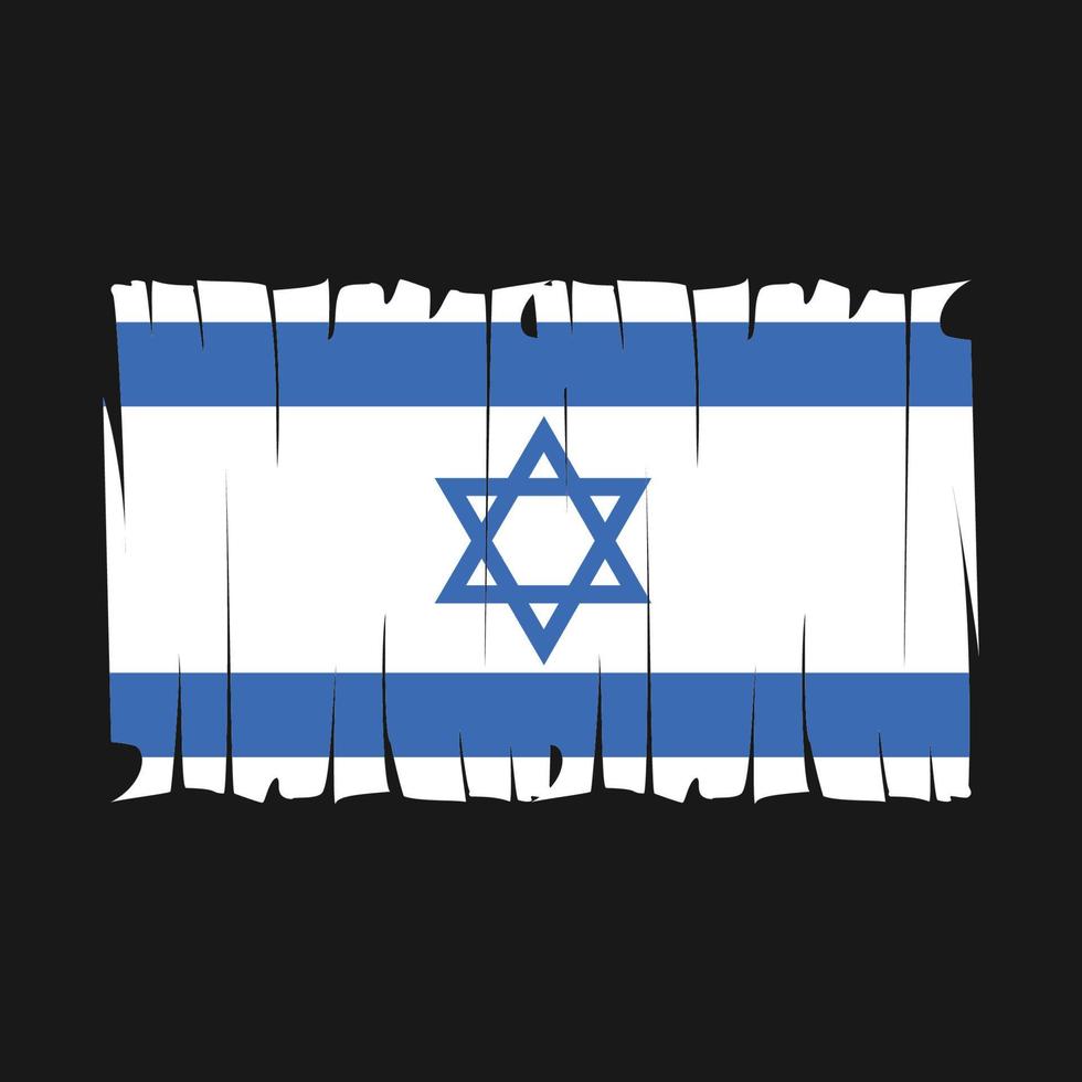 vector de bandera de israel