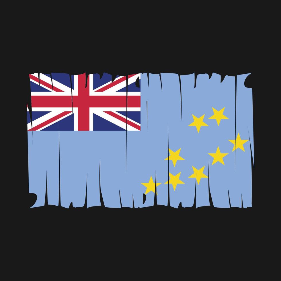 vector de bandera de tuvalu