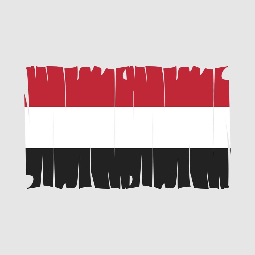 Yemen Flag Vector