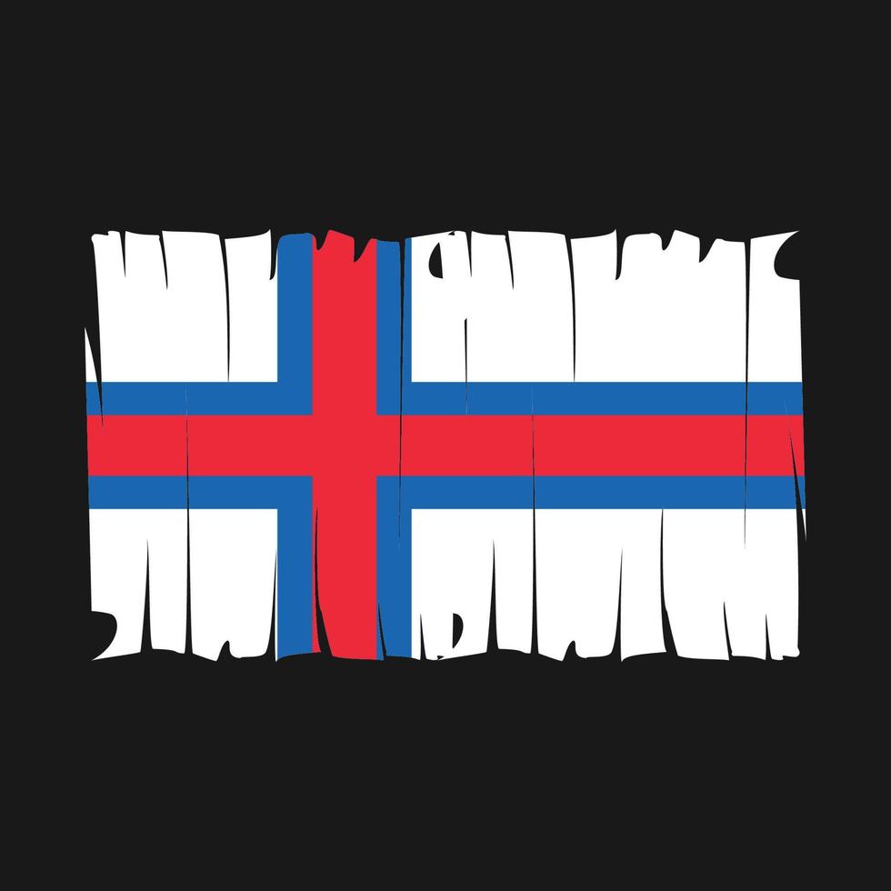 Faroe Islands Flag Vector