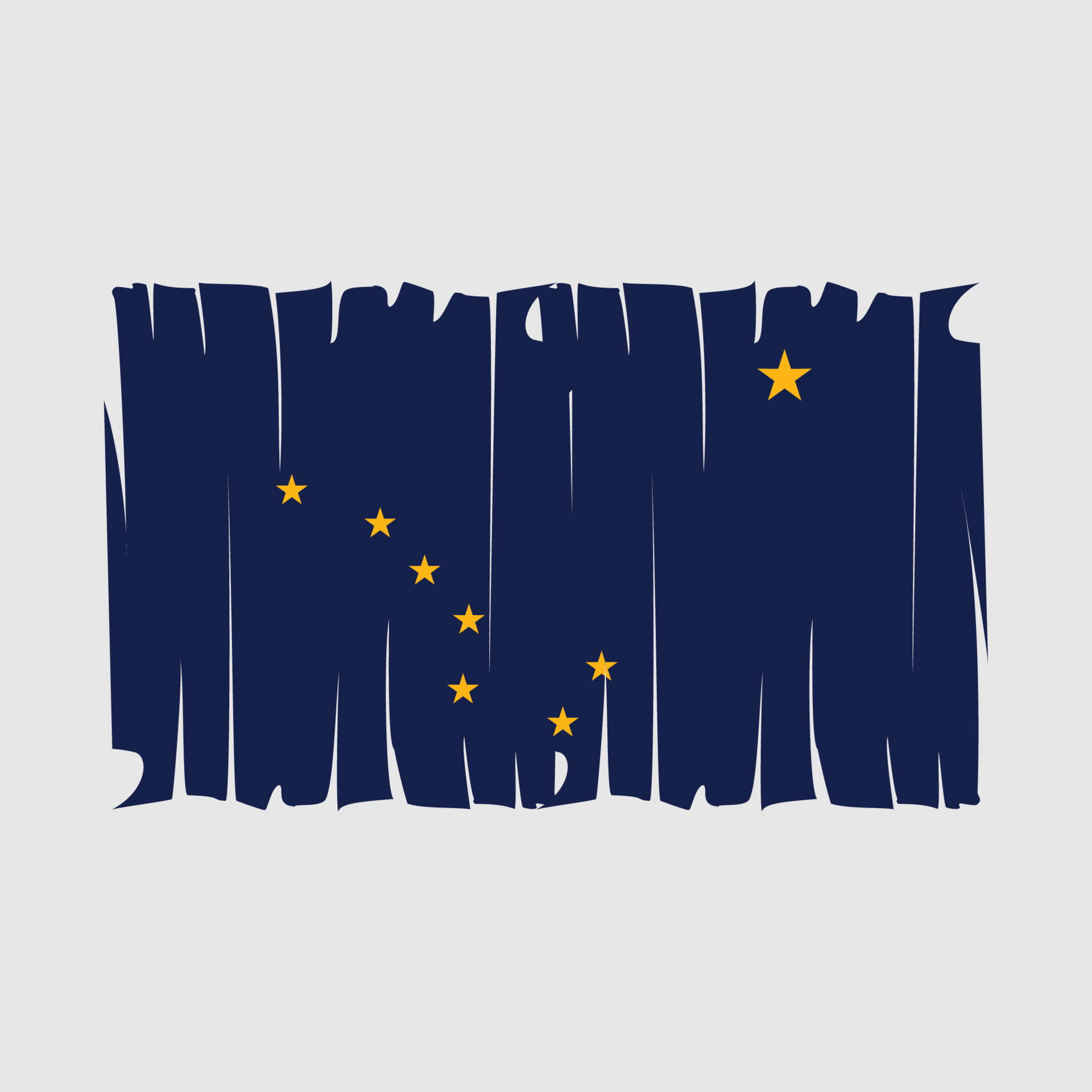 Alaska Flag Vector 20226175 Vector Art at Vecteezy
