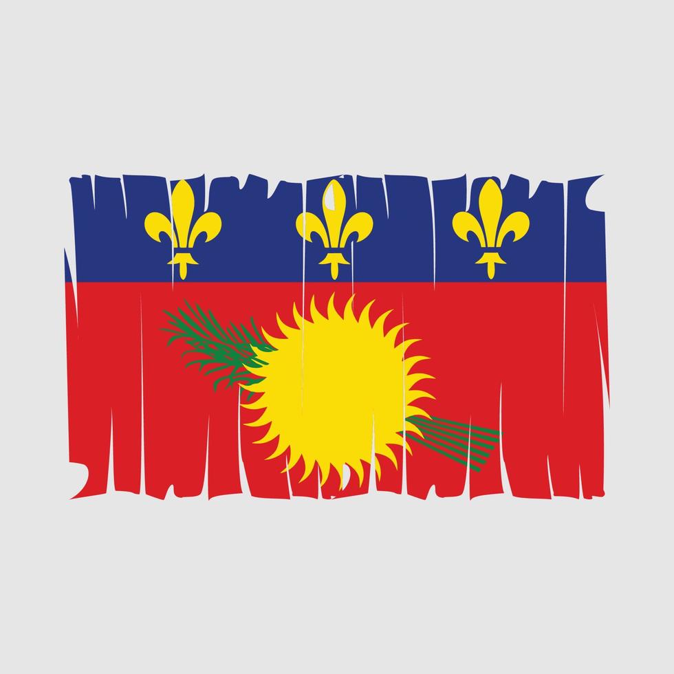 vector de bandera de guadalupe