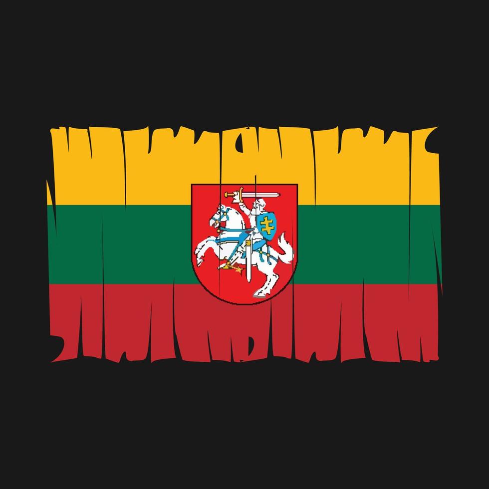 Lithuania Flag Vector