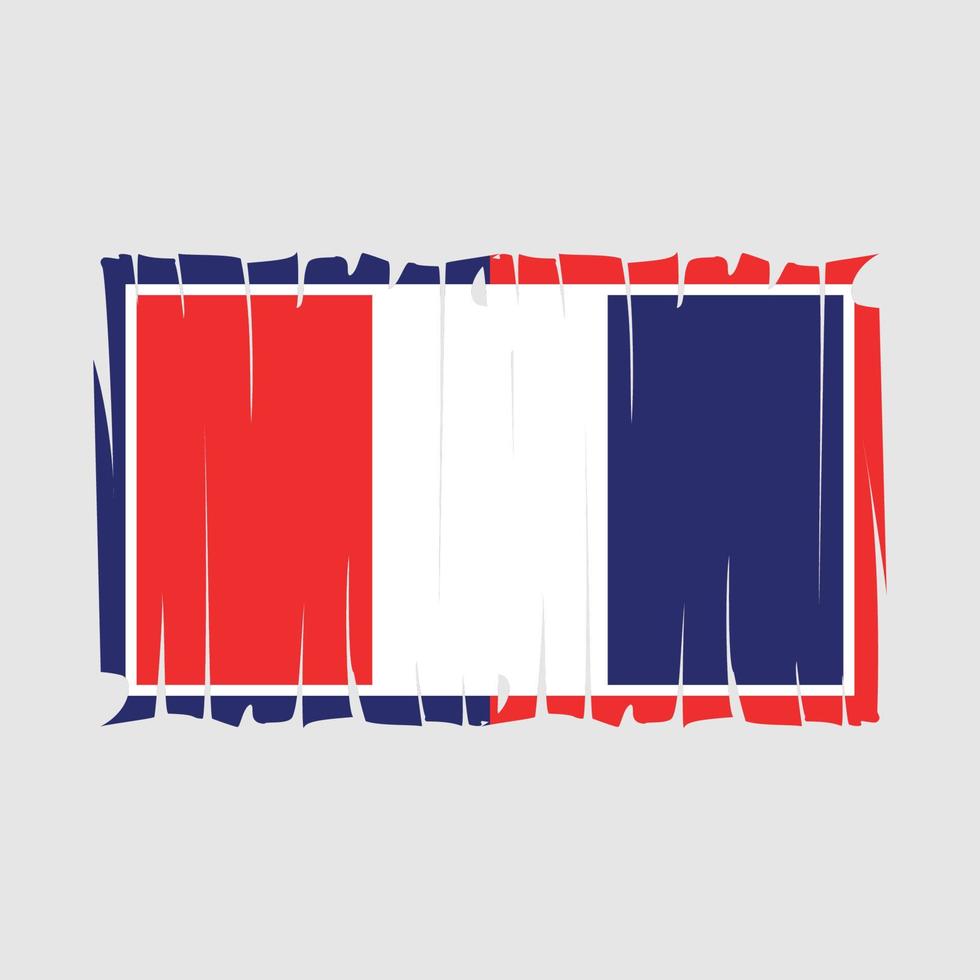 France Flag Vector