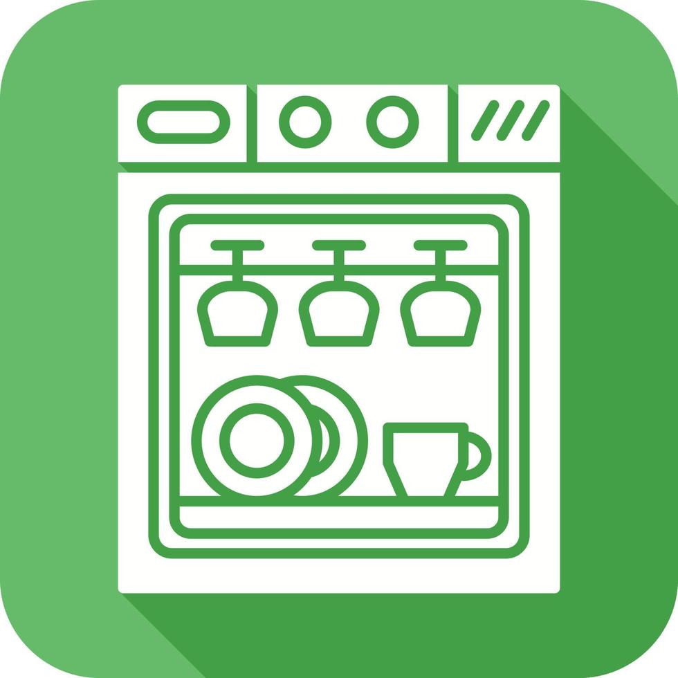 Dishwasher Vector Icon