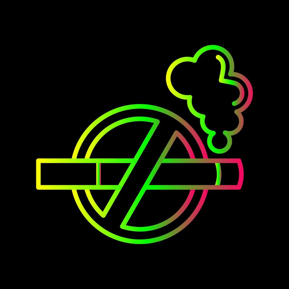 No Tobacco Vector Icon