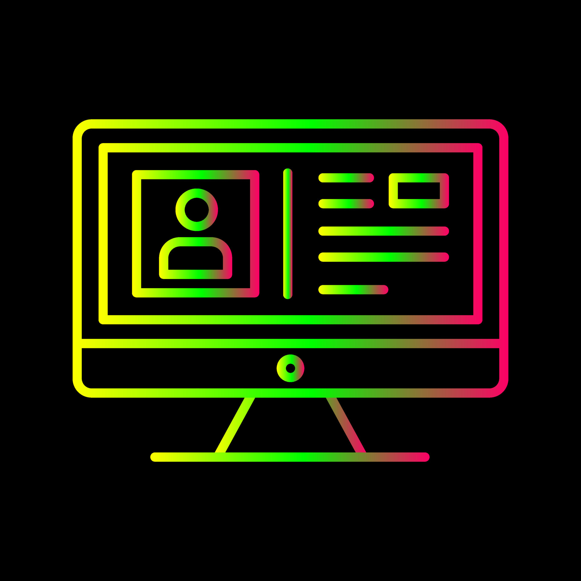 Profile Vector Icon 20227458 Vector Art at Vecteezy