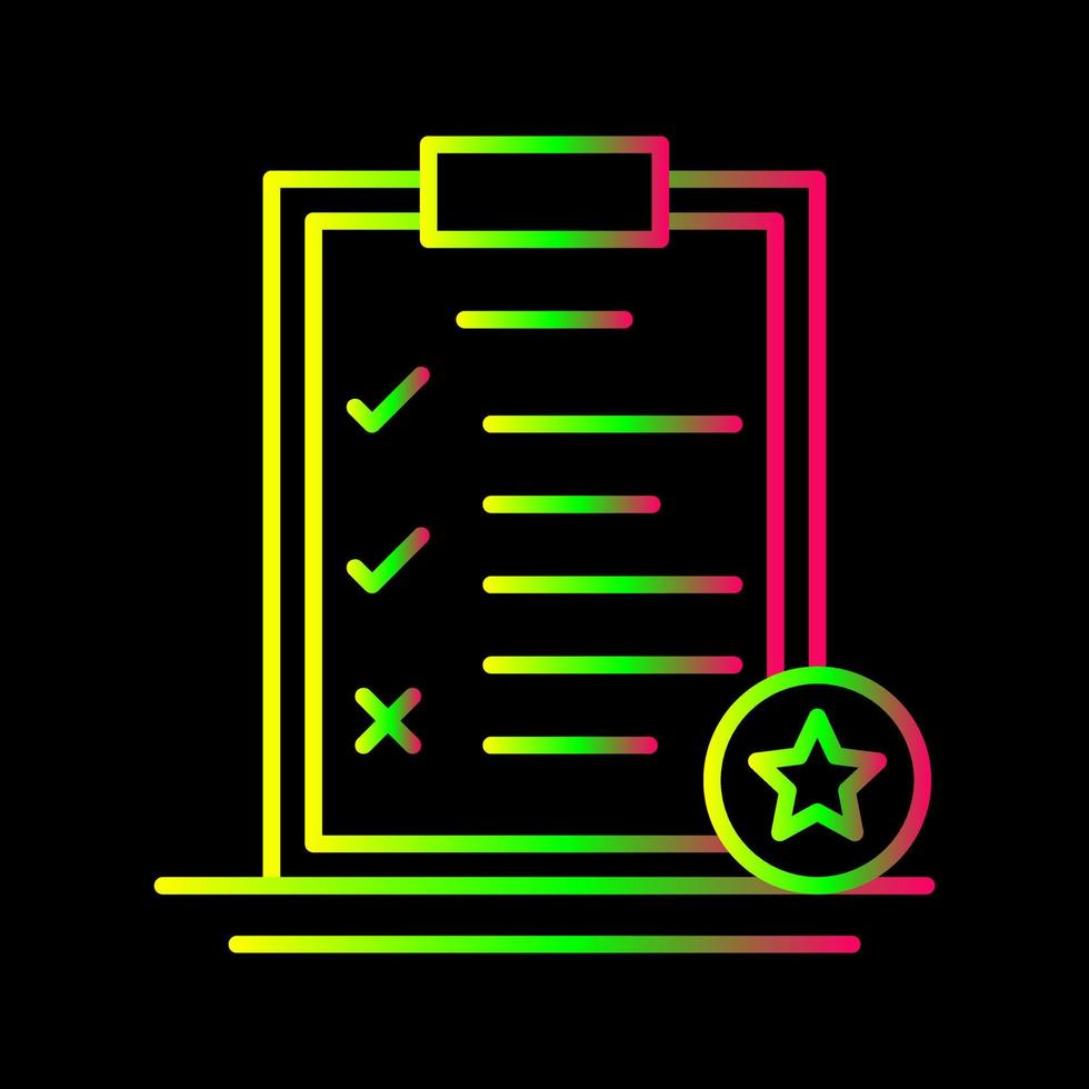 Task List Vector Icon