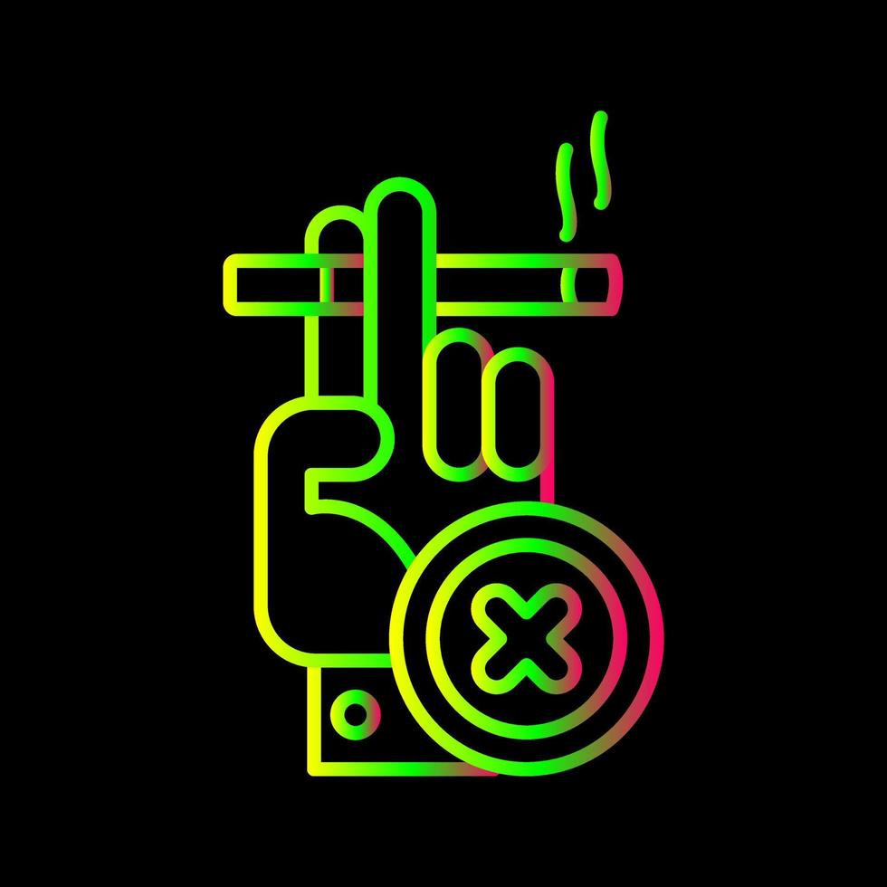 Quit Smoking Vector Icon