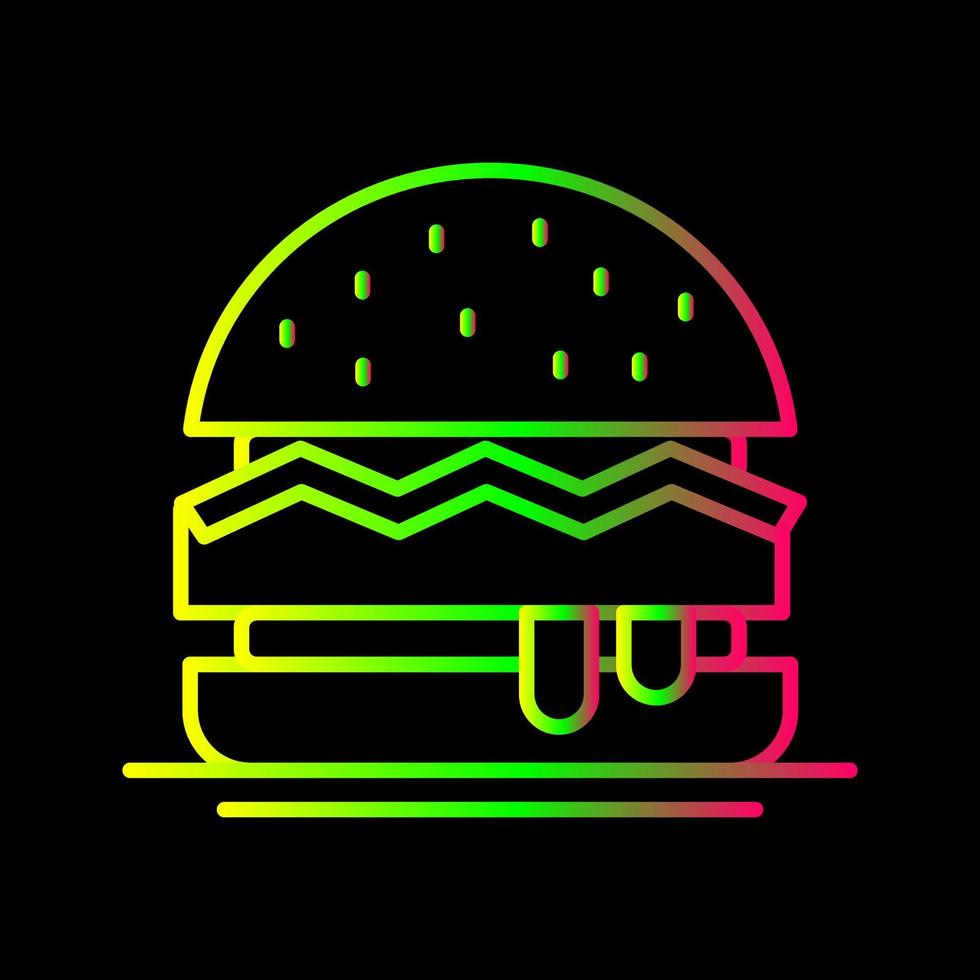 Hamburger Vector Icon