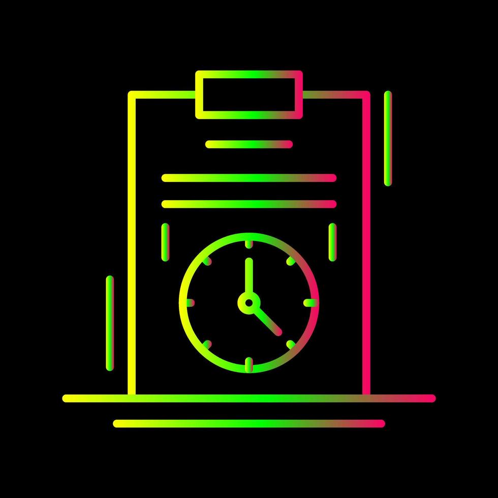 Time Management Vector Icon