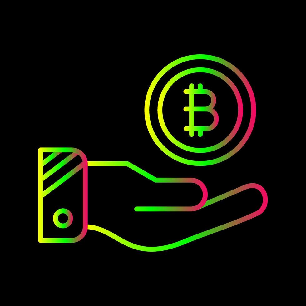 Bitcoin Vector Icon