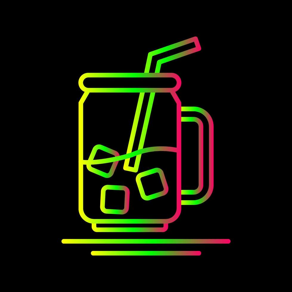 Iced Tea Vector Icon