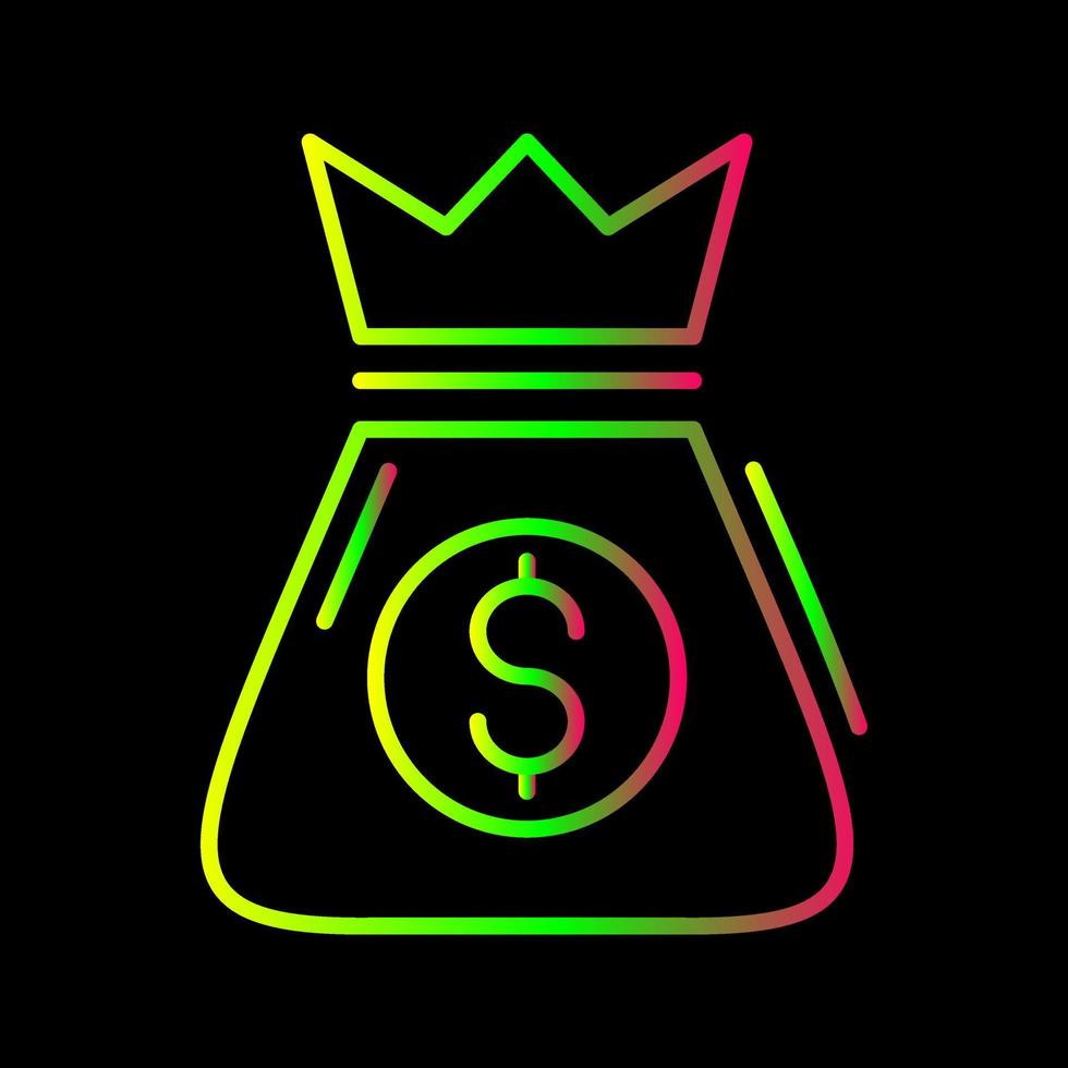 Money Bag Vector Icon