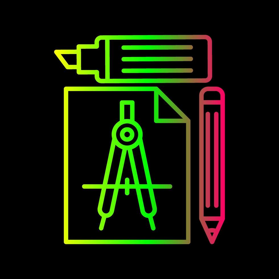 Study Tools Vector Icon