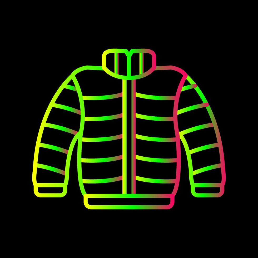 icono de vector de ropa de invierno