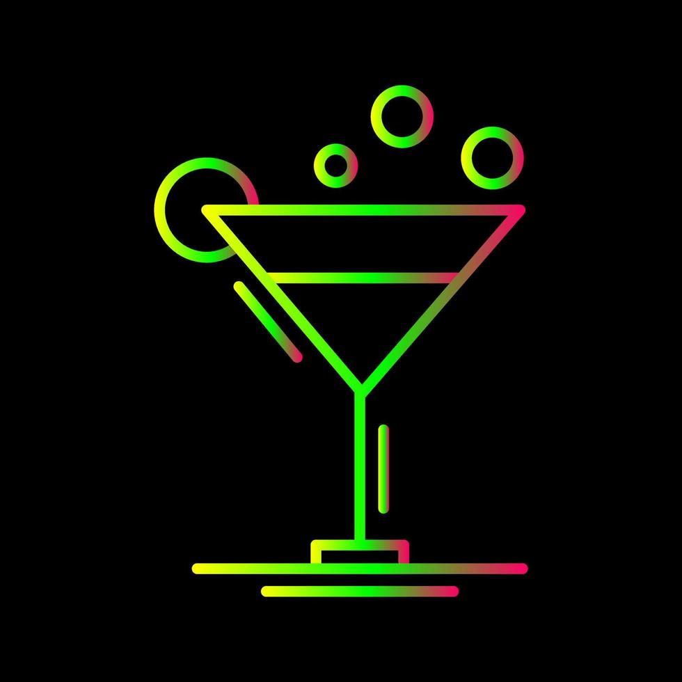 Cocktail Vector Icon