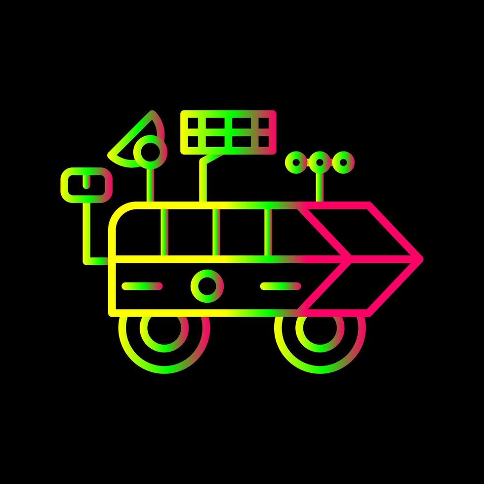 Moon Rover Vector Icon