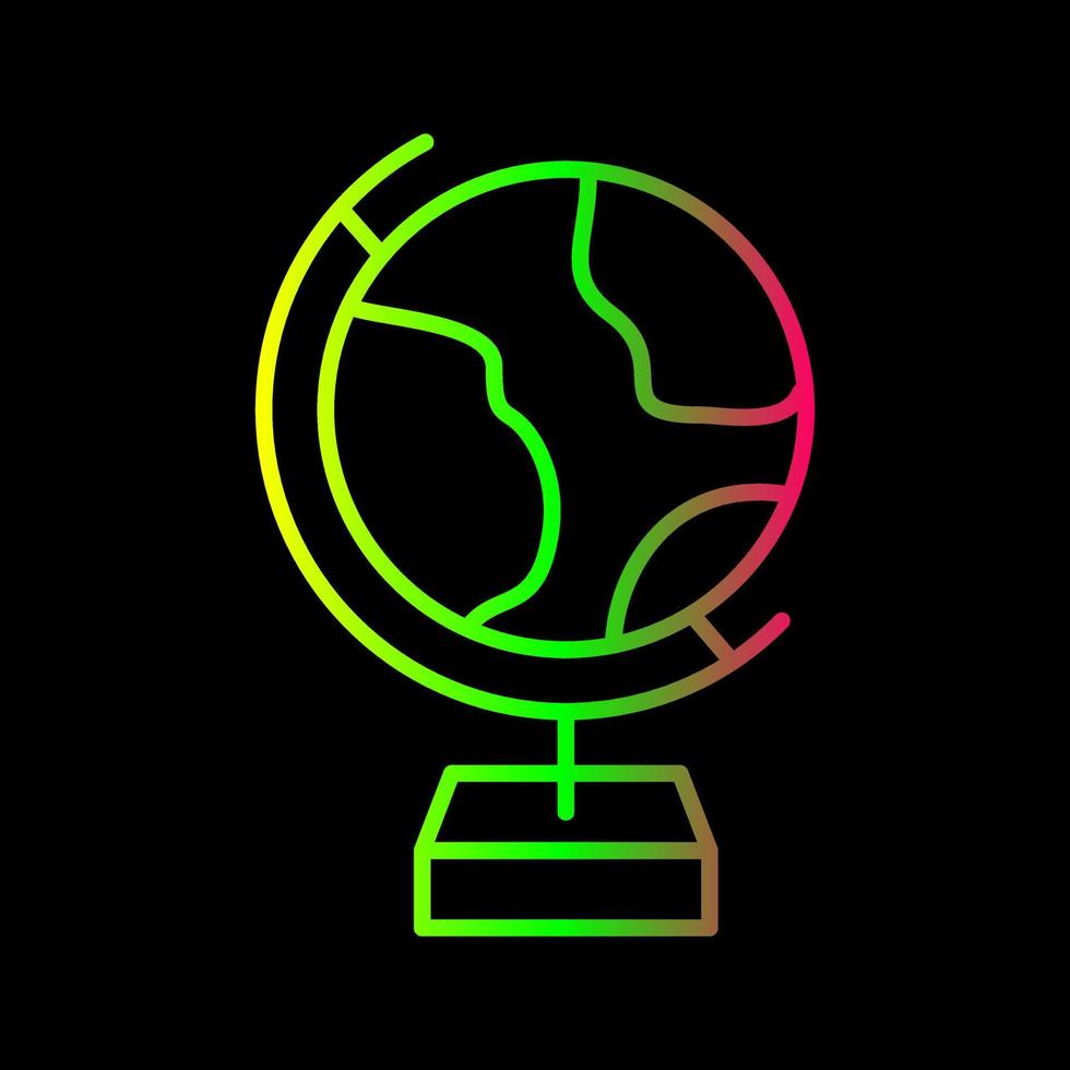 icono de vector de globo