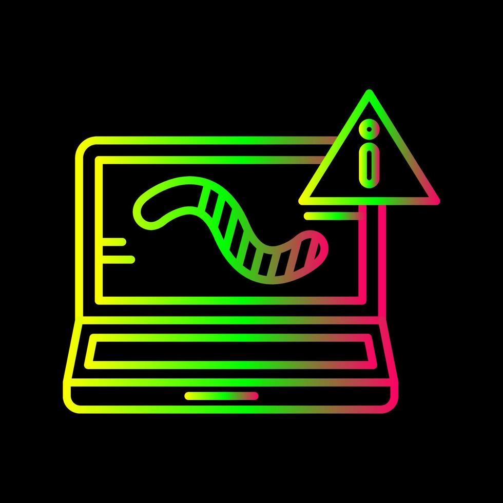 Worm Vector Icon