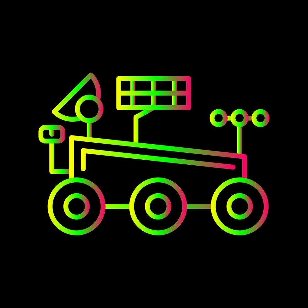 Mars Rover Vector Icon