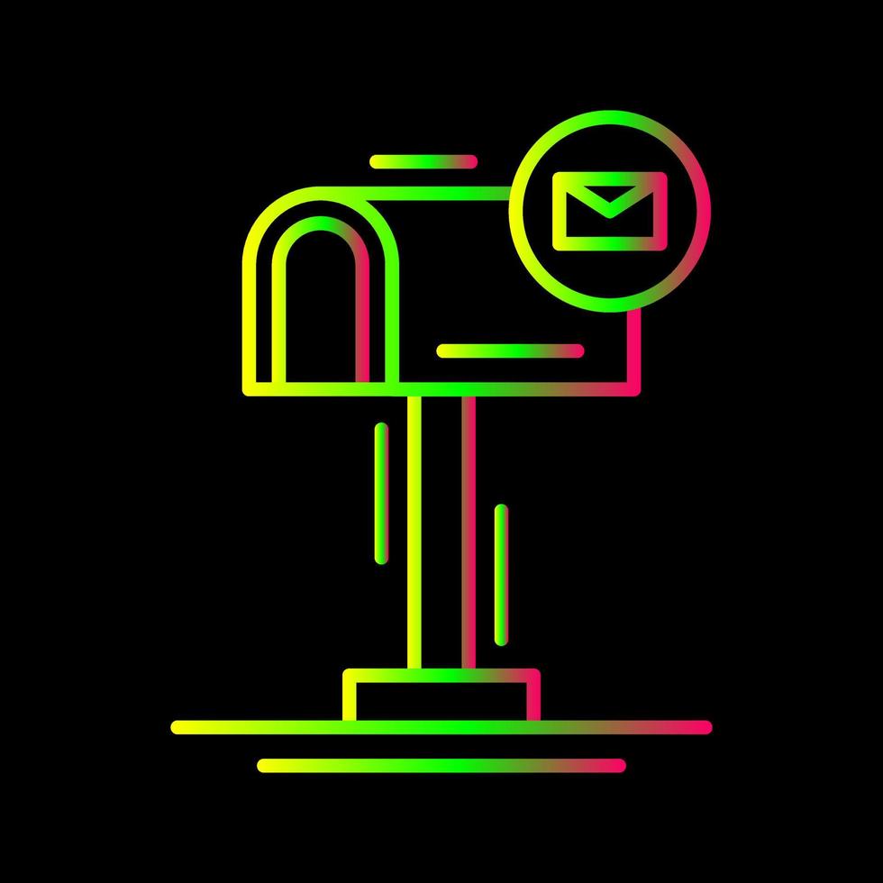 Mail Box Vector Icon