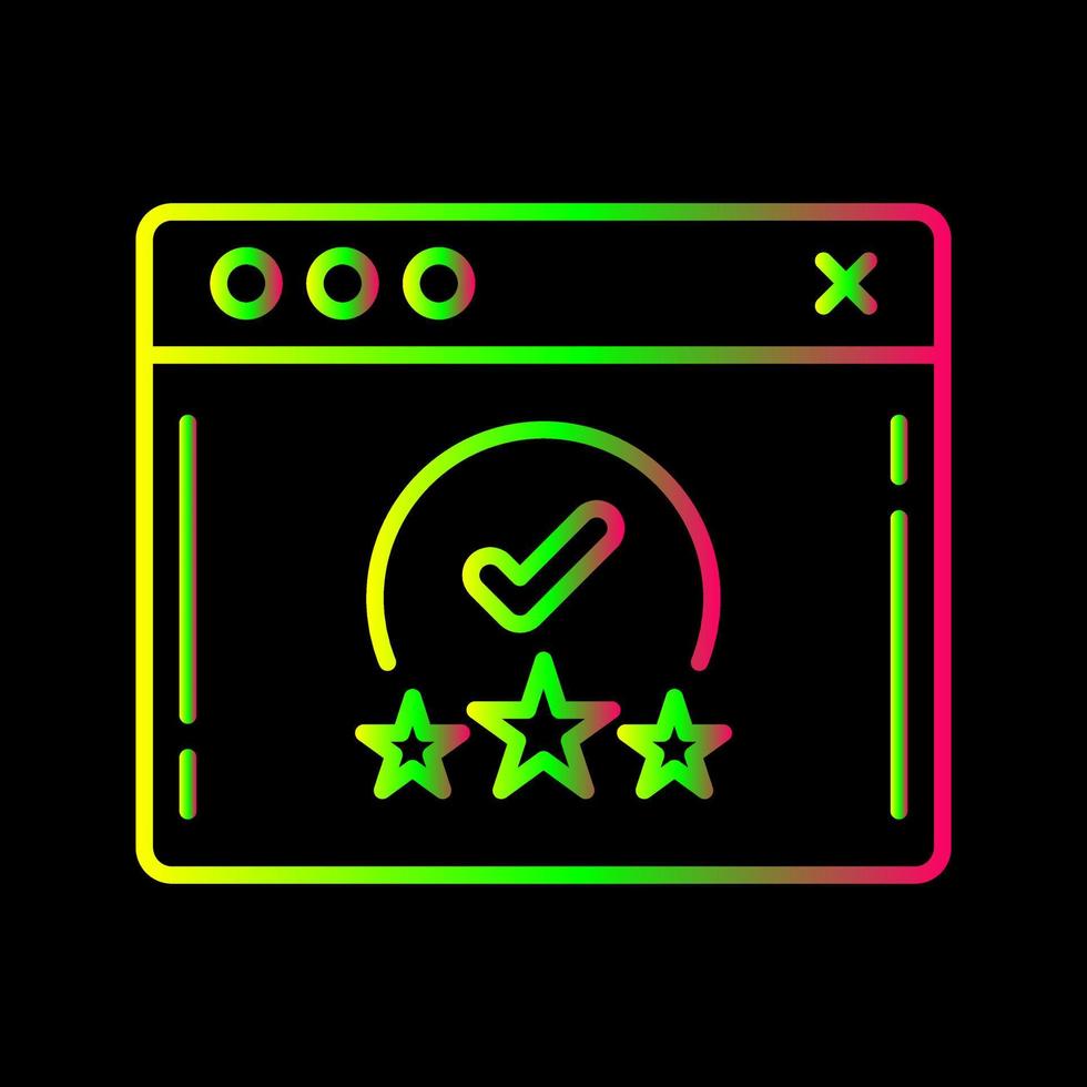 Rating Vector Icon