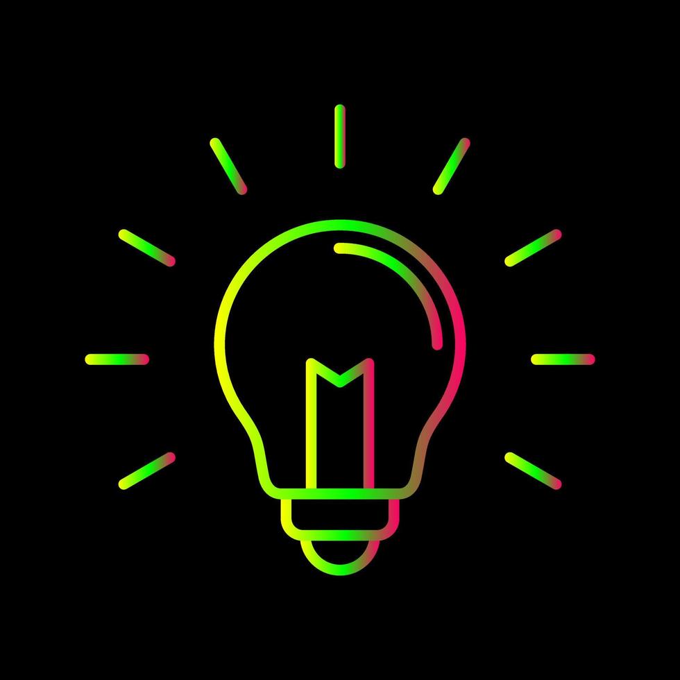 Light Bulb Vector Icon