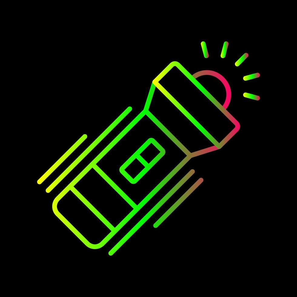 Flashlight Vector Icon