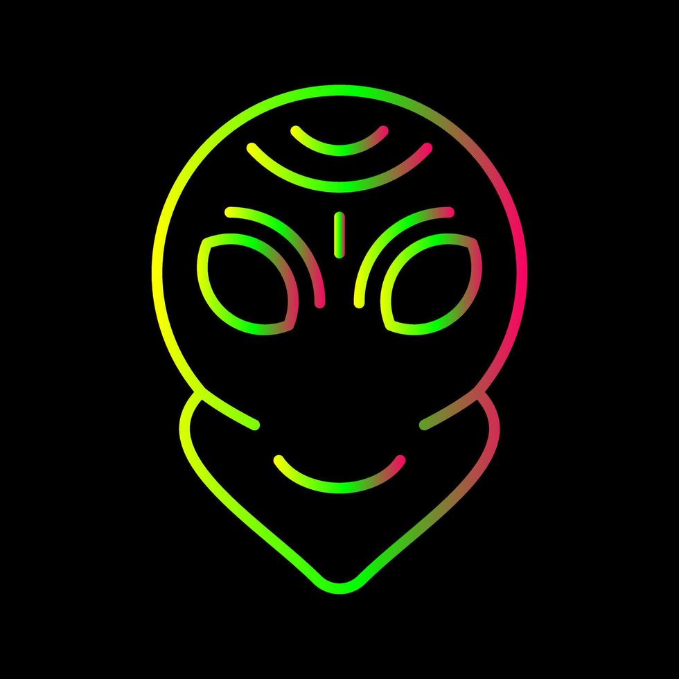 Alien Vector Icon