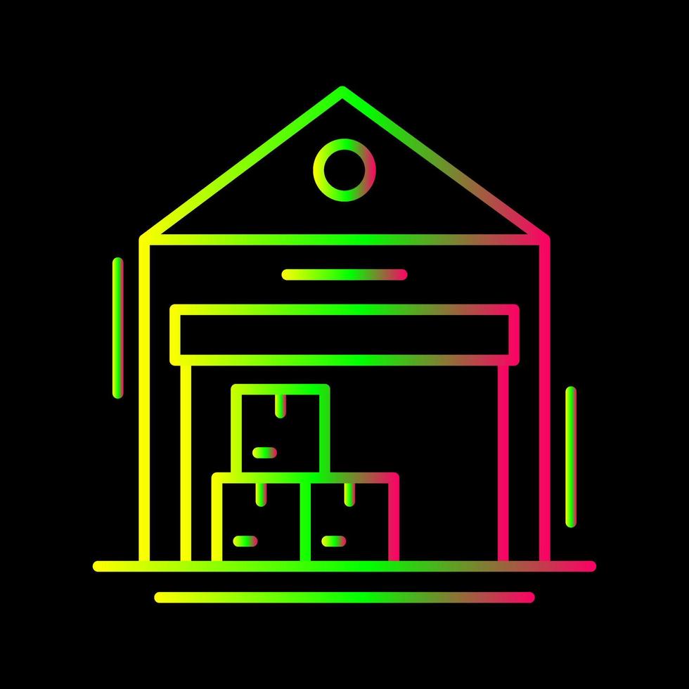 Warehouse Vector Icon