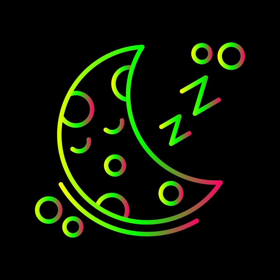 Sleeping Vector Icon