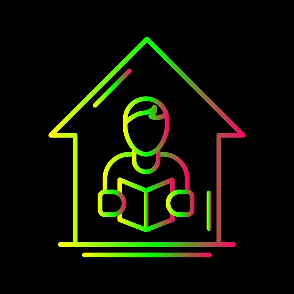 Home Learning Vector Icon