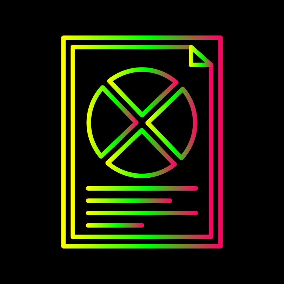 Pie Chart Vector Icon
