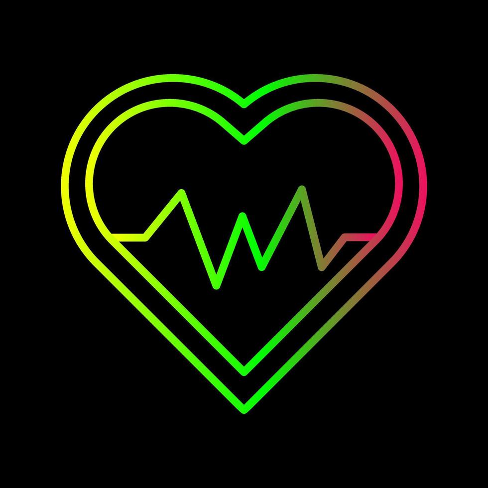 Heart Beat Vector Icon