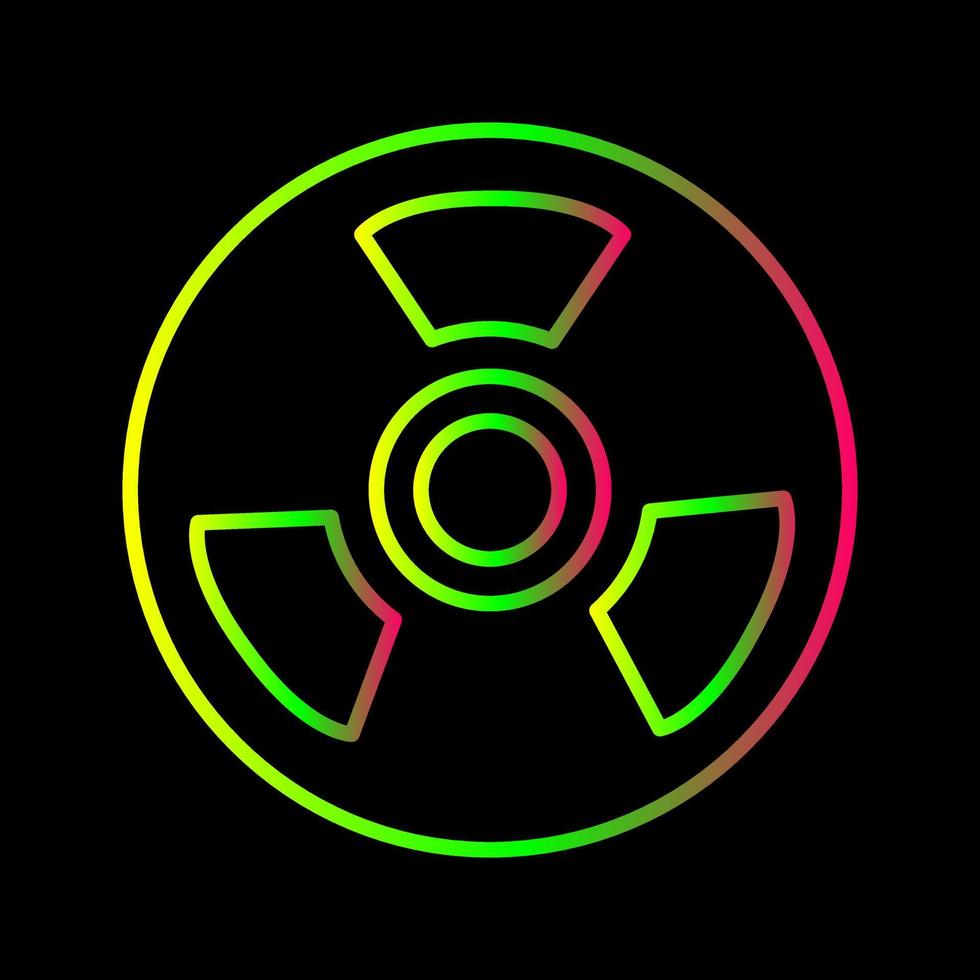 Nuclear Vector Icon