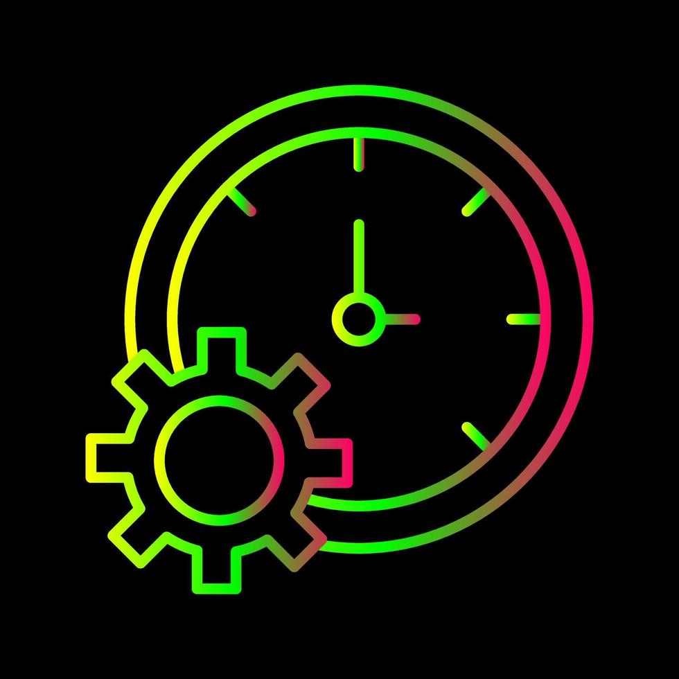 Time Setting Vector Icon